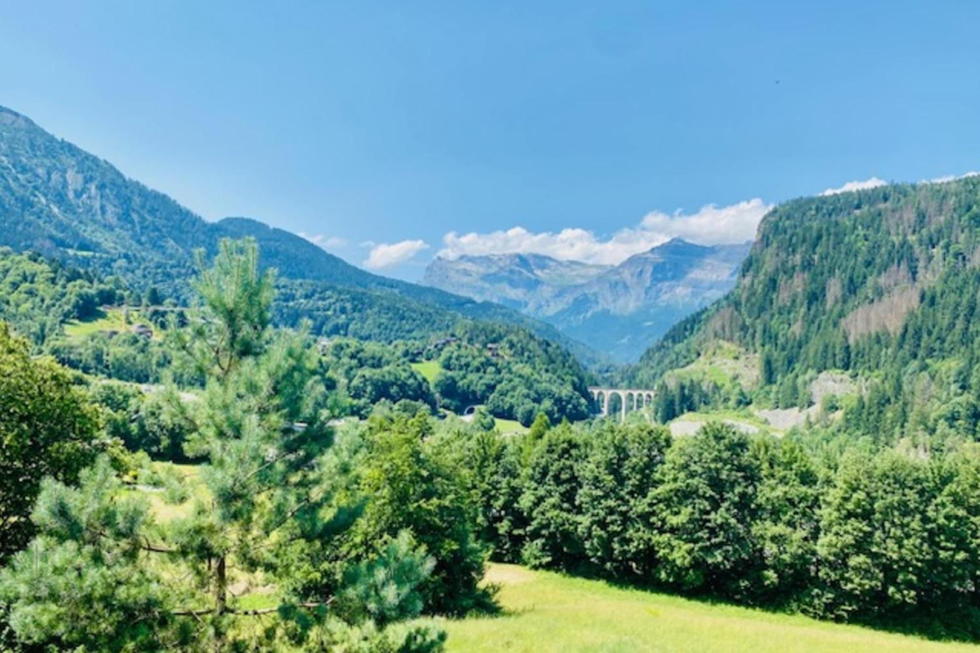 Apartamento Slopes Of Les Houches 25 M With Balcony Exterior foto